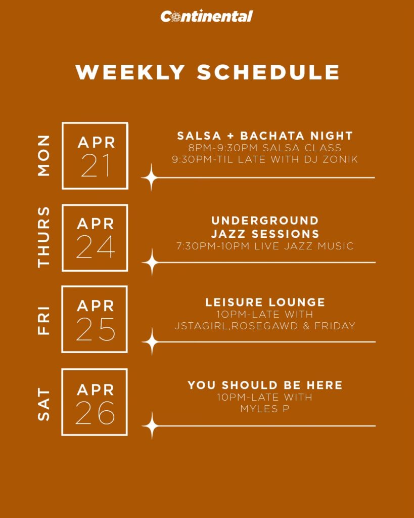 Weekly Continental Club